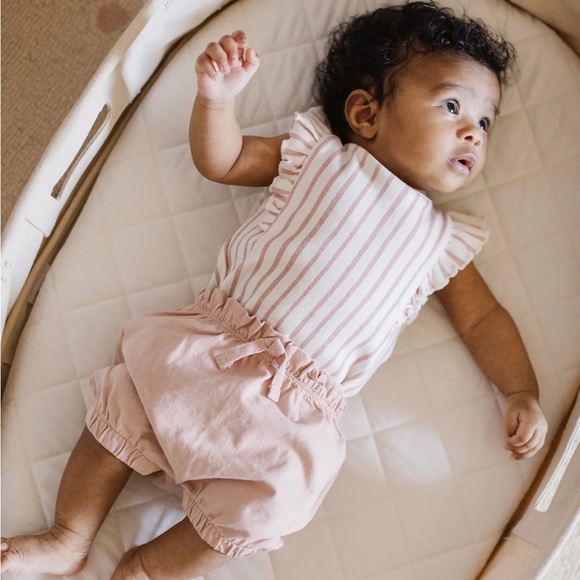 Pehr peony stripe ruffle tank. - Picture 4 of 4